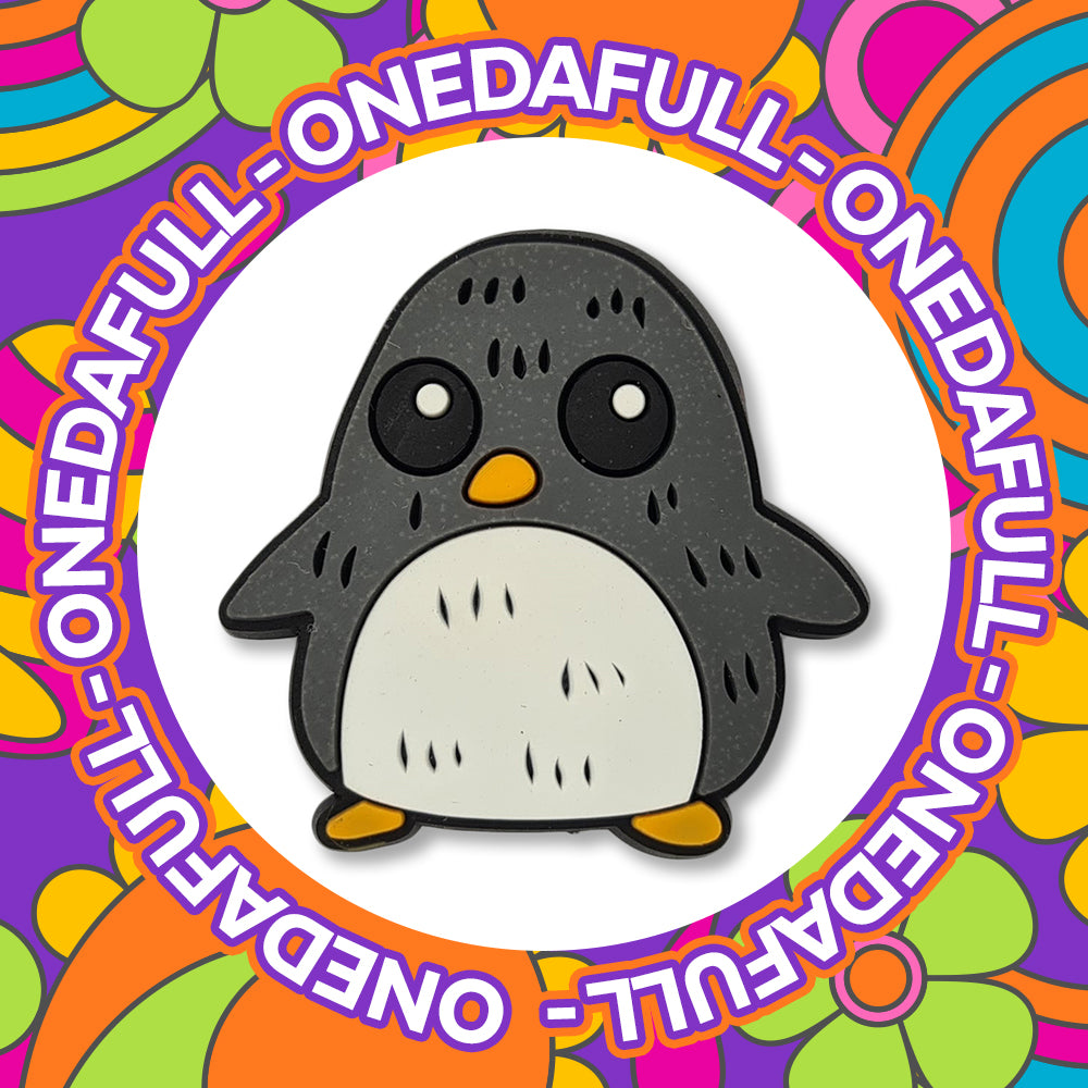 Chunky Penguin Croc Charm