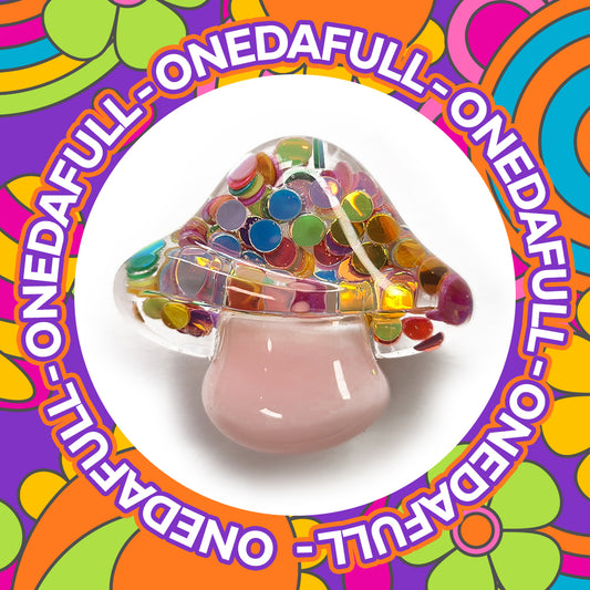 Beautiful Luxury 3d Resin Magical Mushroom Cute Charm To Fit Crocs/Clogs