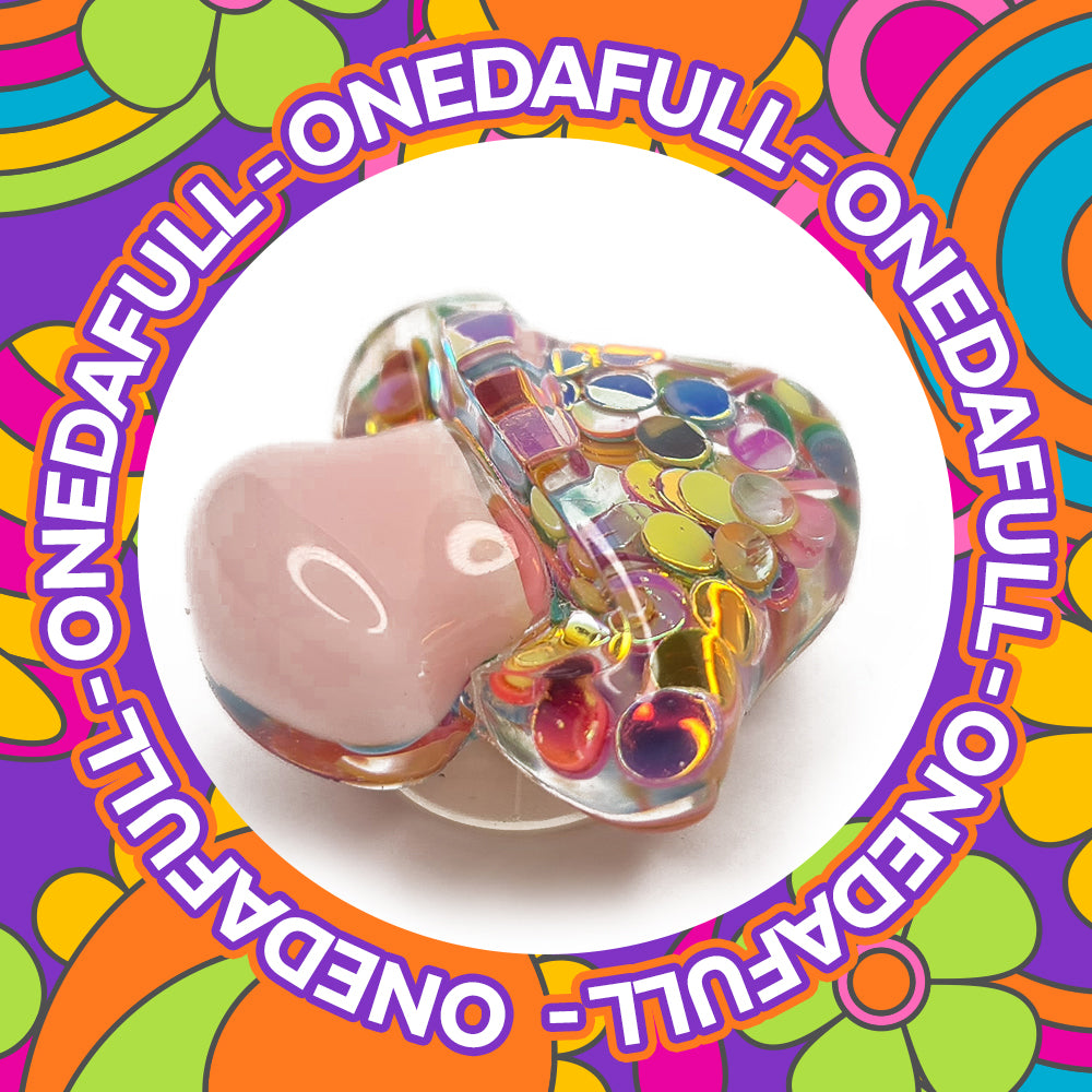Beautiful Luxury 3d Resin Magical Mushroom Cute Charm To Fit Crocs/Clogs