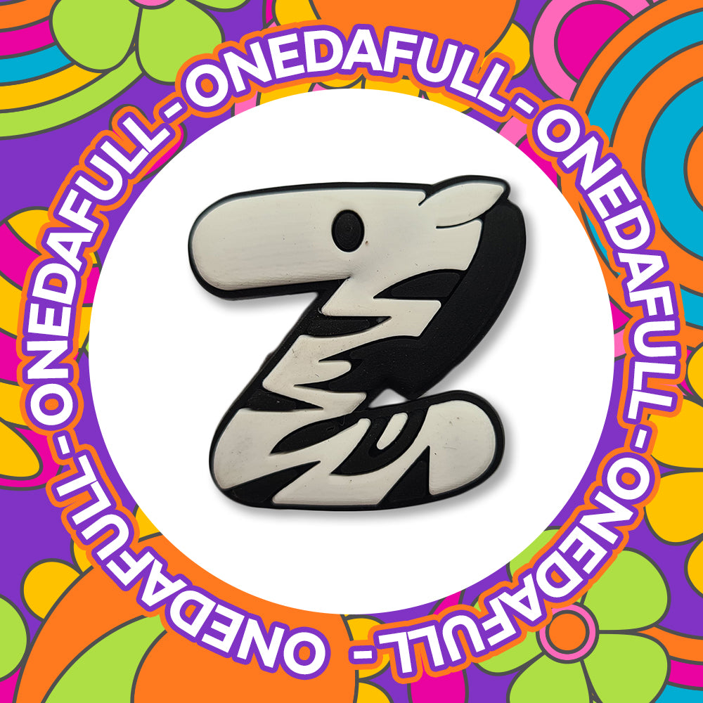 Super Cute Animal Letter Z - Alphabet Charm To Fit Crocs/Clogs -Funny- Letters