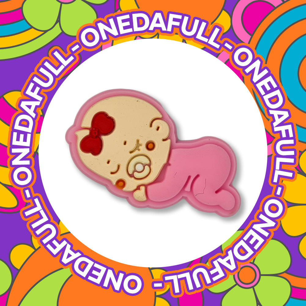 Baby Girl Mother Parent Clog Charm