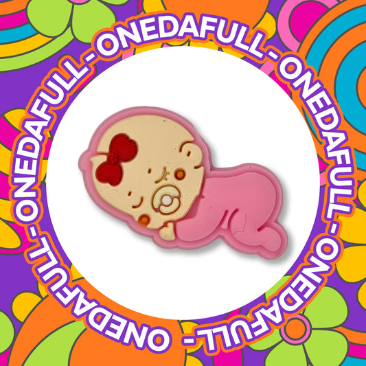 Baby Girl Mother Parent Clog Charm