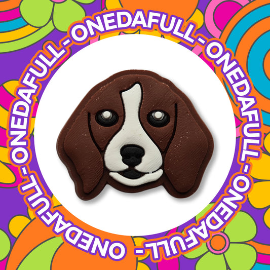 Super CUTE BABY Beagle Dog Puppy Charm To Fit Crocs/Clogs