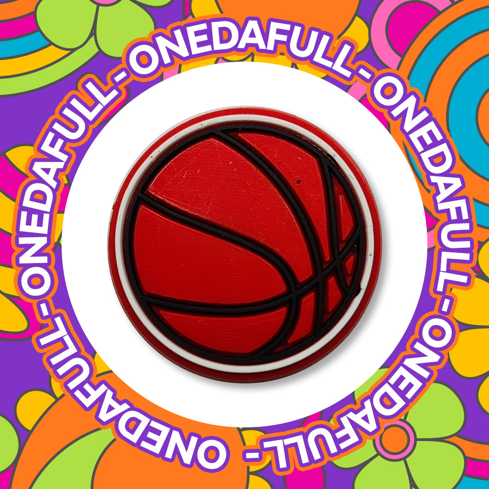 Basketball Croc Charm: Sport Shoe Clog Decoration