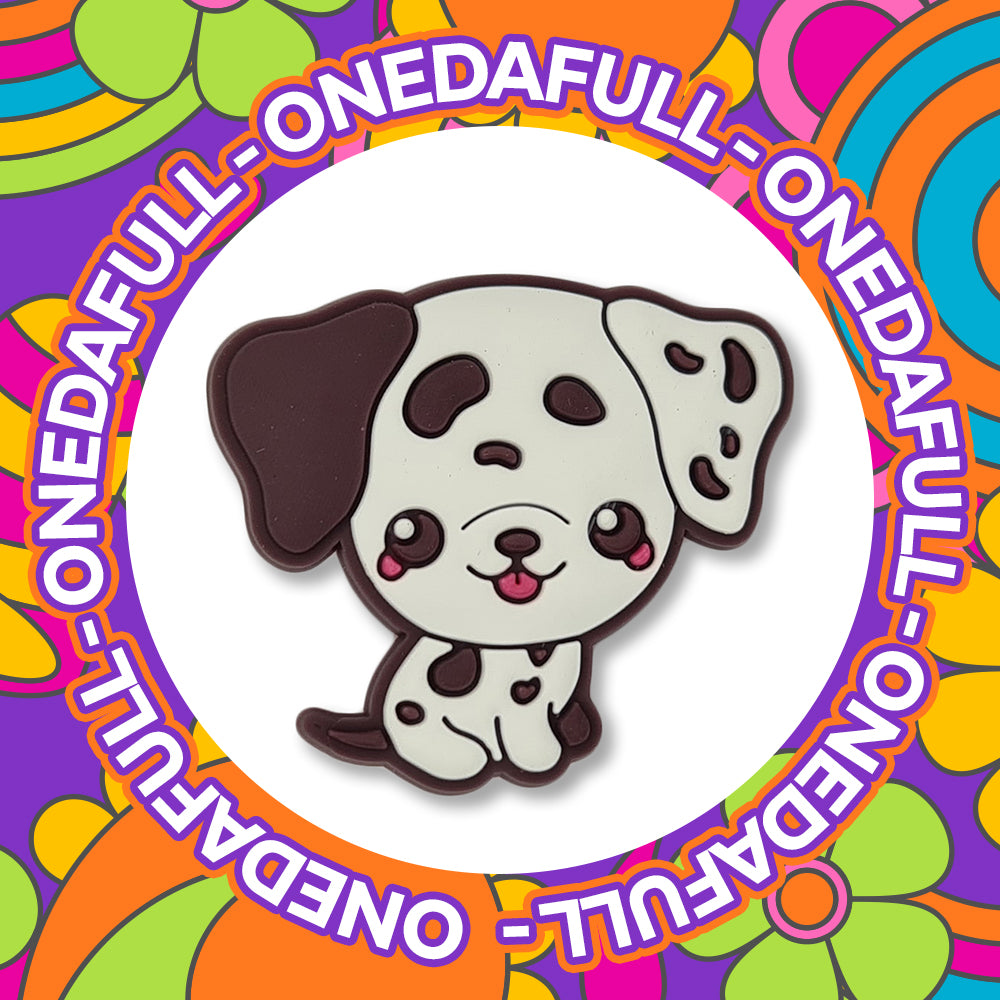 Dalmatian Puppy Dog Clog Charm