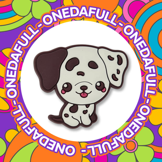 Dalmatian Puppy Dog Clog Charm