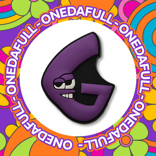 Super Cute Letter G - Alphabet Charm To Fit Crocs/Clogs - Funny - Letters