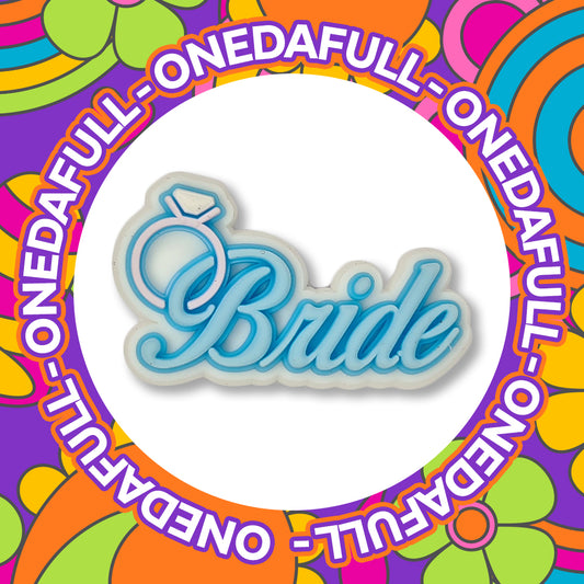 Bride Ring Croc Charm - Wedding