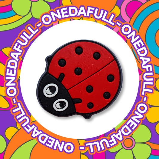 Ladybird Lady Bird Bug Insect Charm To Fit Crocs