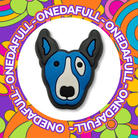 English Bull Terrier Puppy Croc Charm