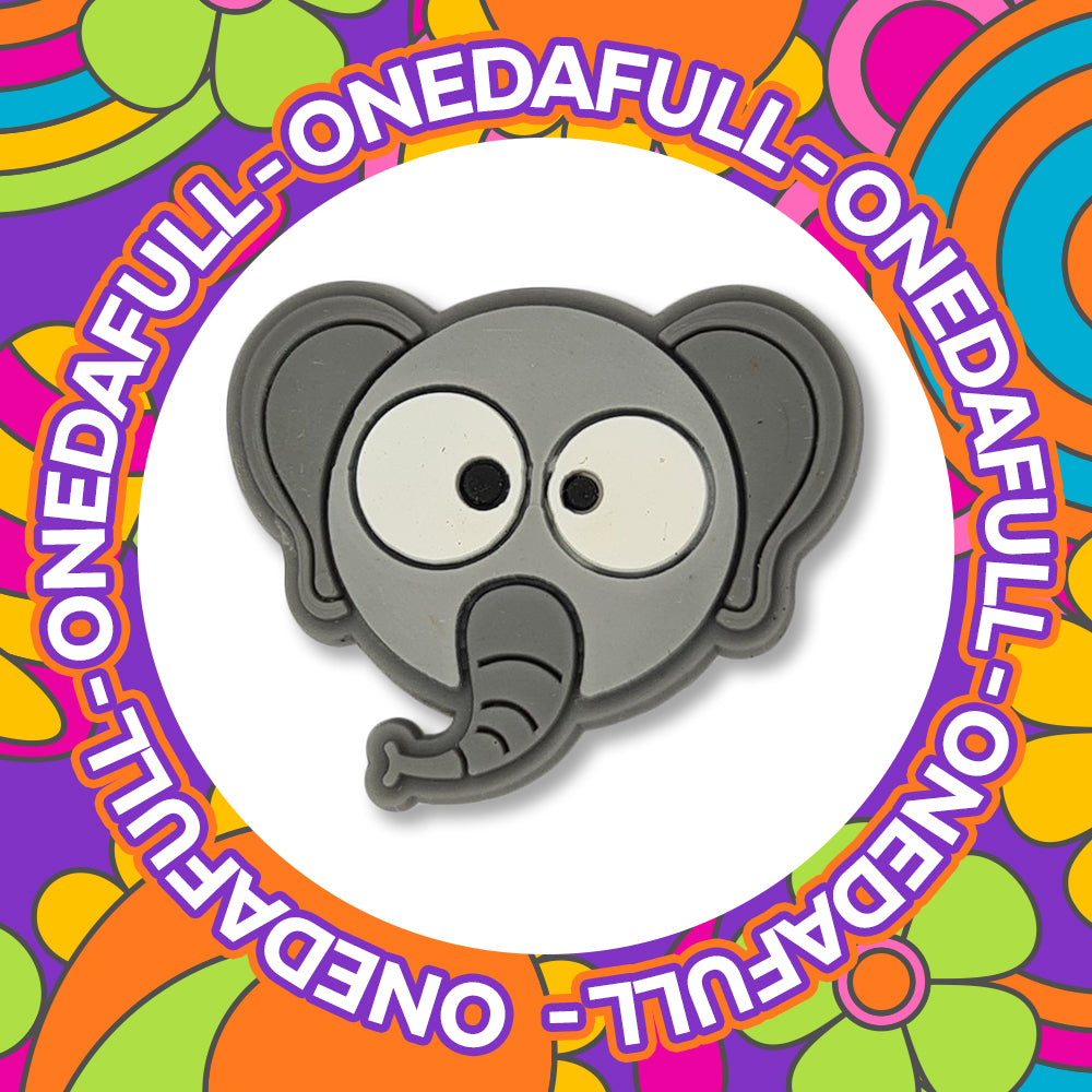 Baby Elephant Croc Charm