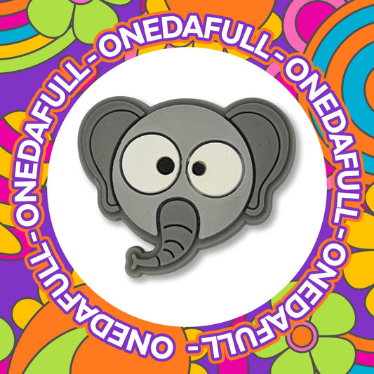 Baby Elephant Croc Charm