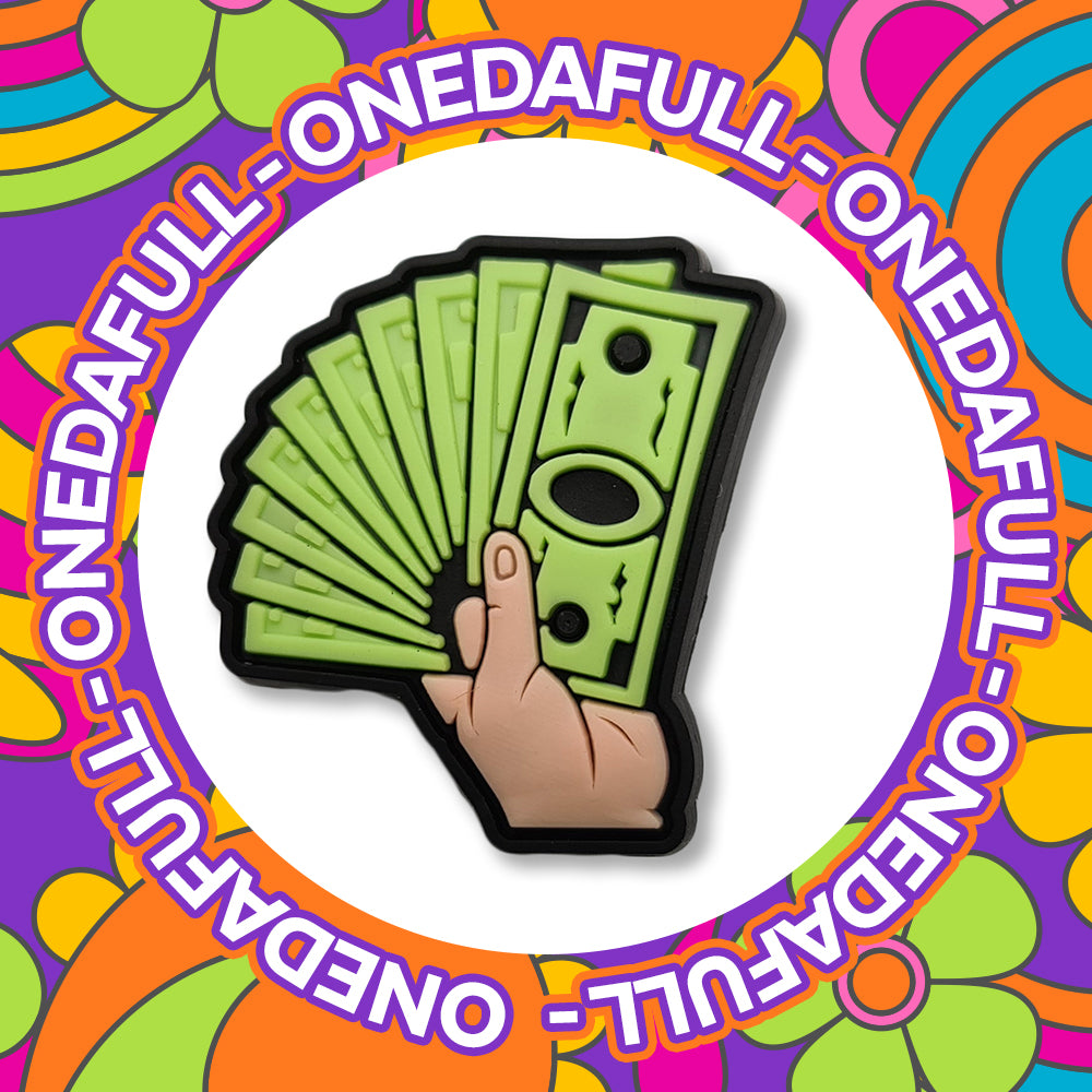 Cash Money Croc Charm: 3D PVC Clog Decoration