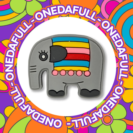 Baby Elephant Croc Charm