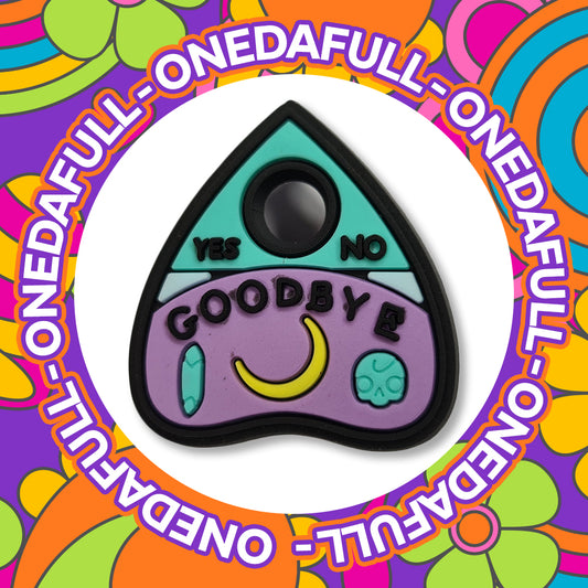 Super Cute Halloween Spooky Ouija Board Planchette Charm To Fit Crocs/Clogs