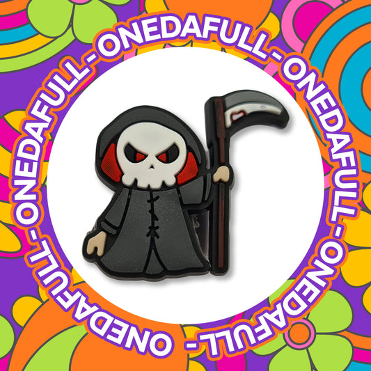 Super Cute Halloween Spooky Baby Mini Grim Reaper Charm To Fit Crocs/Clogs